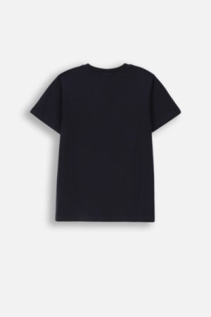 COCCODRILLO t-shirt EVERYDAY BOY A, tumesinised, ZC4143212VBA-015-164, 164 cm 