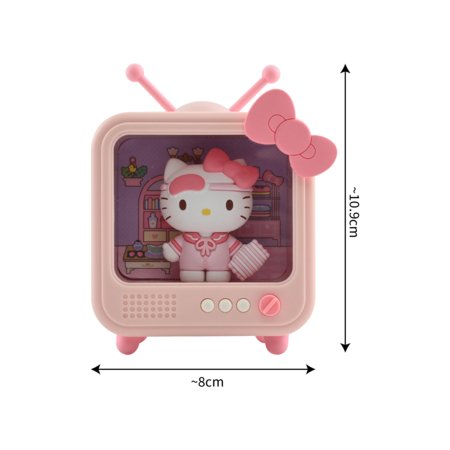 YUME Hello Kitty and Friends figuur valgustatud teleris, asort., 11950 