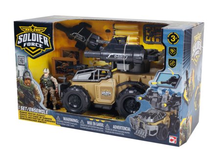 SOLDIER FORCE militaarne mängukomplekt Bunker Buster Assault, 545352 