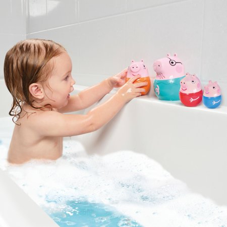 TOOMIES bath toy Peppas Nesting Family, E73526 