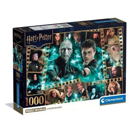CLEMENTONI Puzzle Harry Potter, 1000 tk,, 37048 