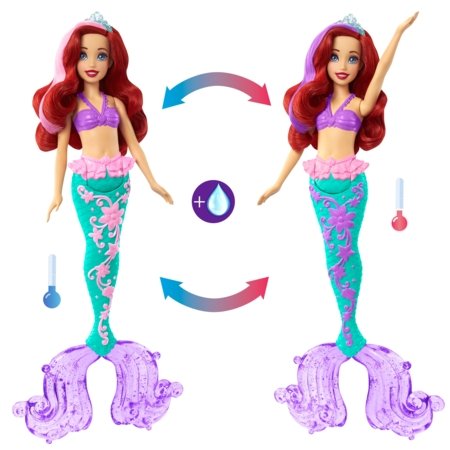 DISNEY PRINCESS merineitsi juuksenukk, HLW00 HLW00