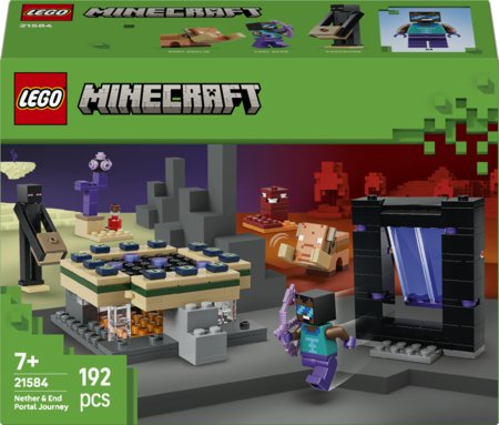 21584 LEGO® Minecraft® Netheri ja lõpuportaali teekond 