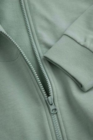 COCCODRILLO kapuutsiga tõmblukuga pusa, roheline, WC6132401NBJ-011-164, 164 cm 