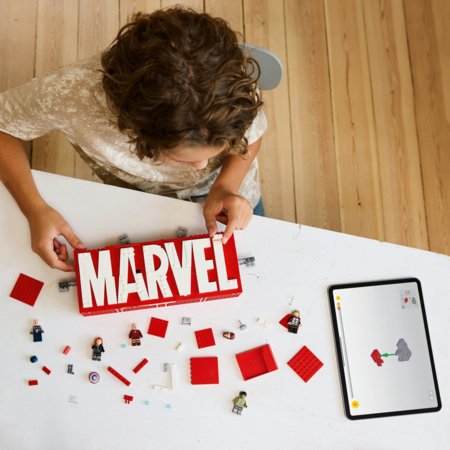 76313 LEGO® Super Heroes Marvel MARVEL logo ja minifiguurid 