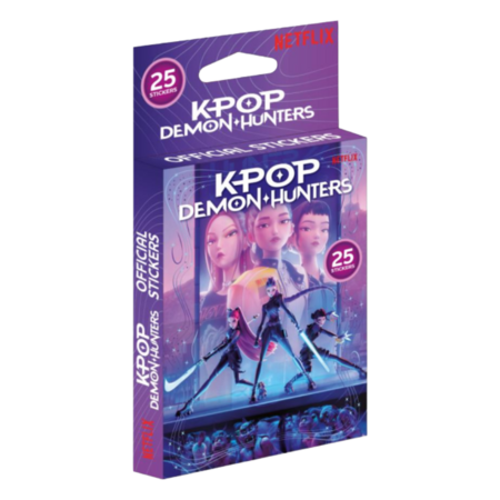 K-POP DEMON HUNTERS kollektsioneeritavate kleepsude komplekt, 25 tk, KPSTICKER-2026_5 