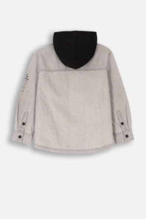 COCCODRILLO shirt WORLD OF PIXEL BOY JUNIOR, hallid, ZC4136401WBJ-019-164, 164 cm 