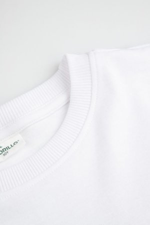 COCCODRILLO lühikeste varrukatega t-särk, valged, WC6143201EJB-001-140, 140 suurus 