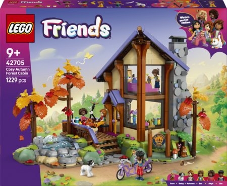 42705 LEGO® Friends Hubane sügisene metsamajake 