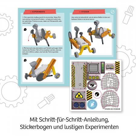 KOSMOS ehituskonstruktor Pitti der Walking-Bot, 1KS617073 1KS617073