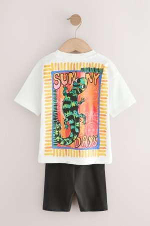 NEXT lühikeste varrukatega t-särk ja lühikesed püksid, AG8735, 98-104 