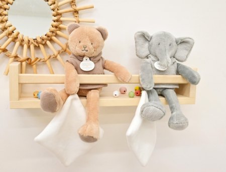 DOUDOU ET COMPAGNIE pehme kaisukas elevant 25cm, DC4188 