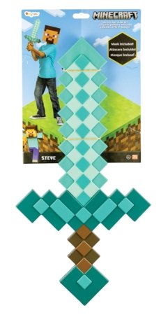 DISGUISE Minecraft mängumõõk ja mask, 156259-15L-6 