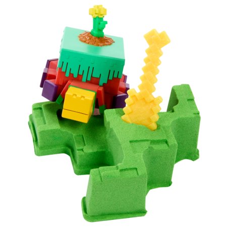 MINECRAFT Mini üllatuskomplekt kineetilise liivaga, HTK99 