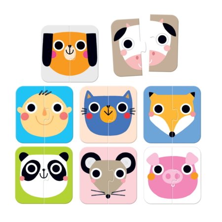 BANANAPANDA pusle On-the-Go Halves Faces, 49105 