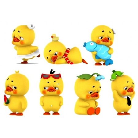 UPSETDUCK kollektsioneeritav figuur Stop the Spiral Duck, assortii., AP17183809800C 