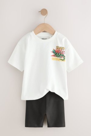 NEXT lühikeste varrukatega t-särk ja lühikesed püksid, AG8735, 98-104 