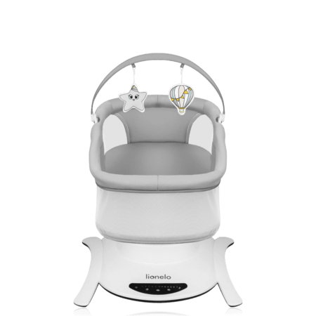 LIONELO voodi-lamamistooli komplekt 2in1 LO-BELLA, Grey concrete 