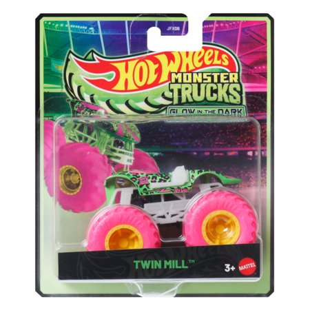 HOT WHEELS Monster Trucks pimedas helendavad autod, JFX08 