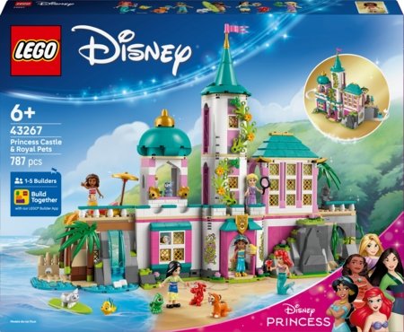 43267 LEGO® Disney Princess™ Printsessi loss ja kuninglikud lemmikloomad 