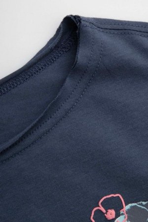 COCCODRILLO lühikeste varrukatega t-särk, tumesinised, WC6143203FGJ-015-164, 164 suurus 