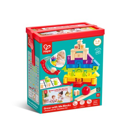 HAPE klotsid Grow-With-Me, E0533A 