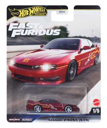 HOT WHEELS Fast & Furious Premium sarja teemaautod, HNW46 HNW46