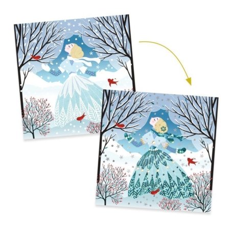 DJECO Fooliumpildid Kleidid aastaaegades, DJ09528 