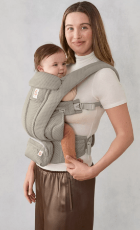 ERGOBABY kandekott Omni Deluxe Mesh, Soft Olive, BCODMSFTOLV 