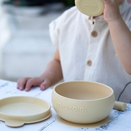 MINIKOIOI nõude komplekt BLW I, Bubble Beige, 101350007 