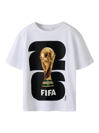 NAME IT FIFA lühikeste varrukatega t-särk, 13256993-F4F5F0, 