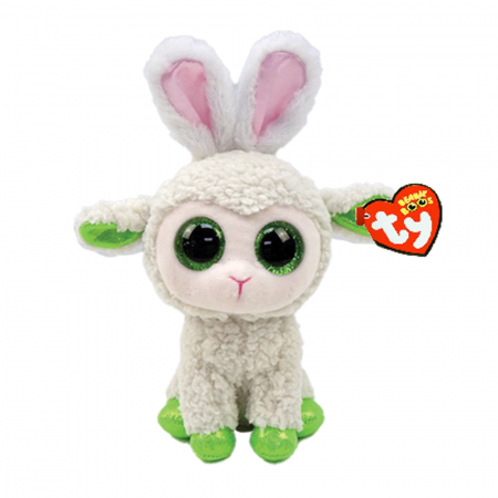 TY Beanie Boos kõrvadega lammas MARY valge, TY36385 TY36385
