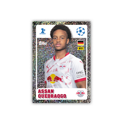 TOPPS kleepsud Champions League 2025 Eco Pack, 24+6vnt., 5053307074491 