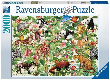 RAVENSBURGER pusle Jungle,  2000tk., 16824 16824