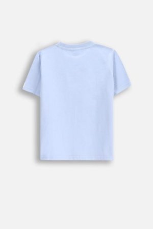 COCCODRILLO lühikeste varrukatega särk LICENCE BOY, sinine, WC5143202LBD-036-122, 122 cm 