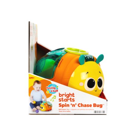 BRIGHT STARTS interaktiivne mänguasi Spin 'n' Chase Bug Ball Popper, 17632 