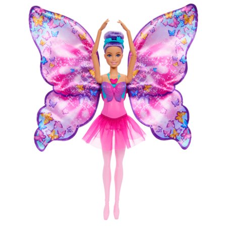 BARBIE Dreamtopia muunduv liblikaprintsess, HXJ10