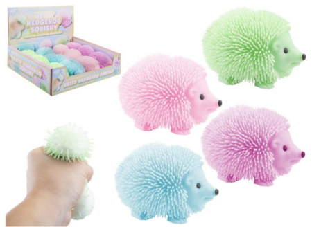 Pehme pigistatav siil, assortii, 543468 