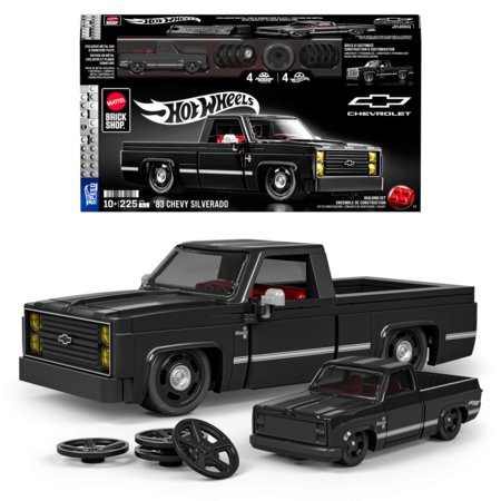 MATTEL BRICK SHOP HOT WHEELS Chevy Silverado 83 ehituskomplekt, JKG42 