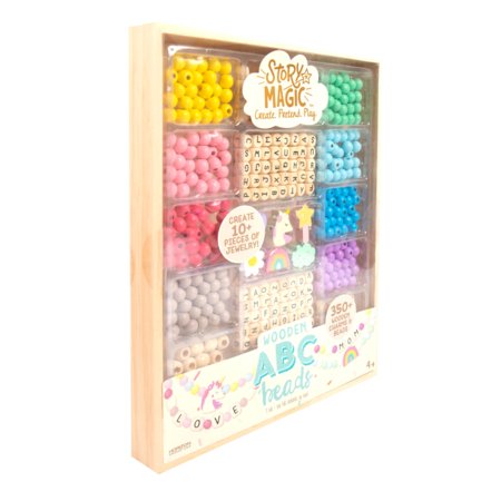 STORY MAGIC loovkomplekt Puidust tähehelmed (ABC), 201247 