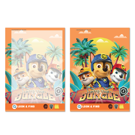 DODO maagiline veega värvimisraamat Paw Patrol – Džungel, 200630 