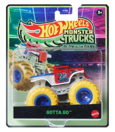 HOT WHEELS Monster Trucks pimedas helendavad autod, JFX08 