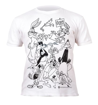 SPLAT PLANET Värvi ise oma T-särk Looney Tunes 5-6a, SP46154 