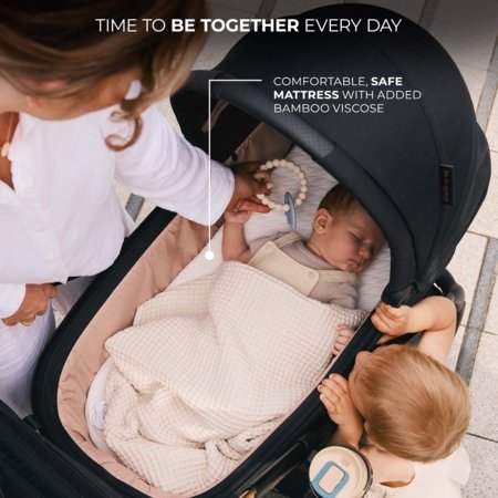 KINDERKRAFT universaalne käru 2IN1 NEA 2.0, deep grey, KSNEA002DGR2000 