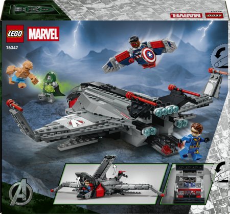 76347 LEGO® ǀ Marvel Tasujad: Doomsday Quinjet 