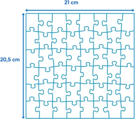 CLEMENTONI pusle Square Disney Winnie the Pooh, 3x48 tk., 25063 