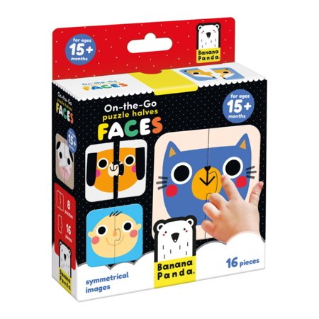 BANANAPANDA pusle On-the-Go Halves Faces, 49105 