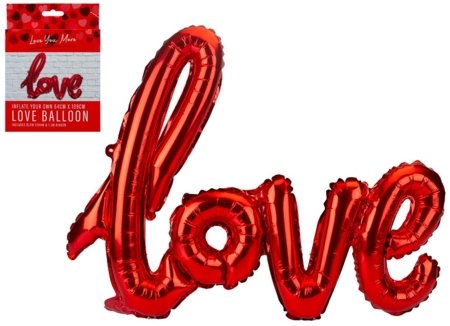 LOVE YOU MORE õhupall Love 64 X 109cm., 737144 
