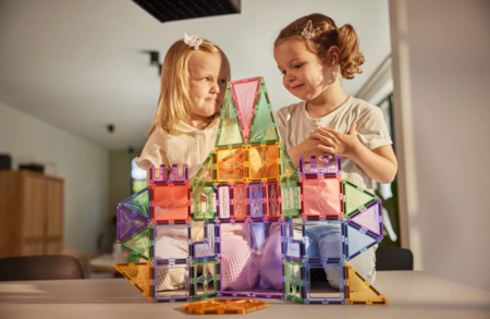 CLEVERCLIXX magnetkonstruktor Petite Pastel Pack, 36 osa, CC-1009 