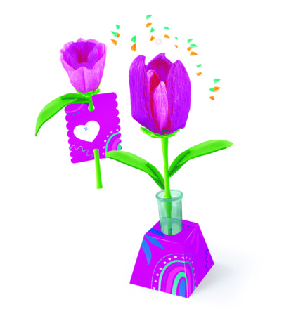 CLEMENTONI IDEA loo oma lilled, tulp, 18878 
